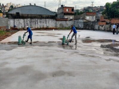 Recuperação de Piso com Lixamento